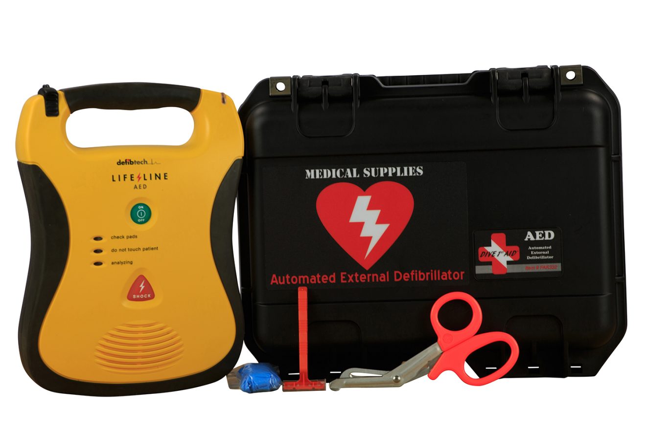 Dive 1st Aid AED Complete Kit BayTech Industries / BayTech Rentals